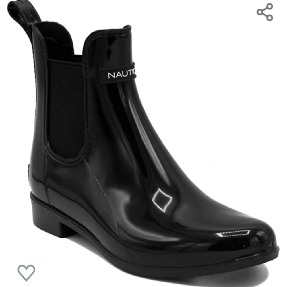 Nautica Cliff Port Lurex rain ankle boots